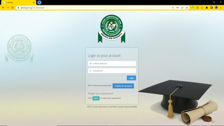 Fastest Way To Create Your JAMB Online Profile