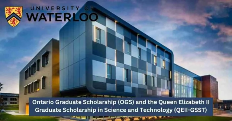 Ontario Graduate Scholarship