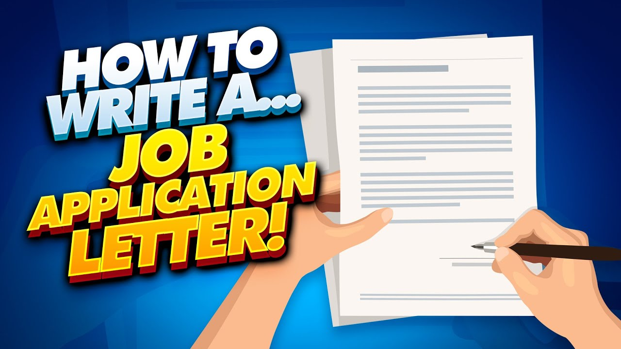 How to Write an Application Letter