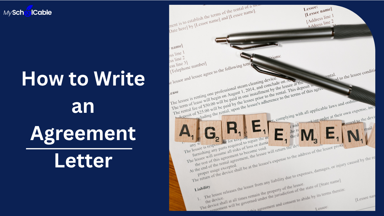 How to Write an Agreement Letter