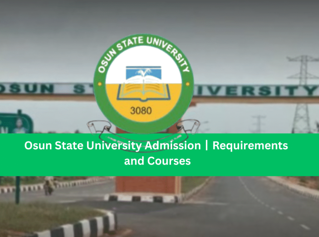 Osun State University Admission